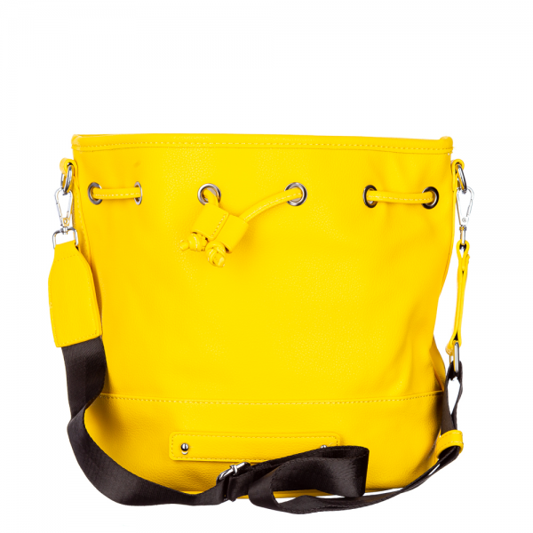 Γυναικεία τσάντα Krila κίτρινη - Kalapod.gr